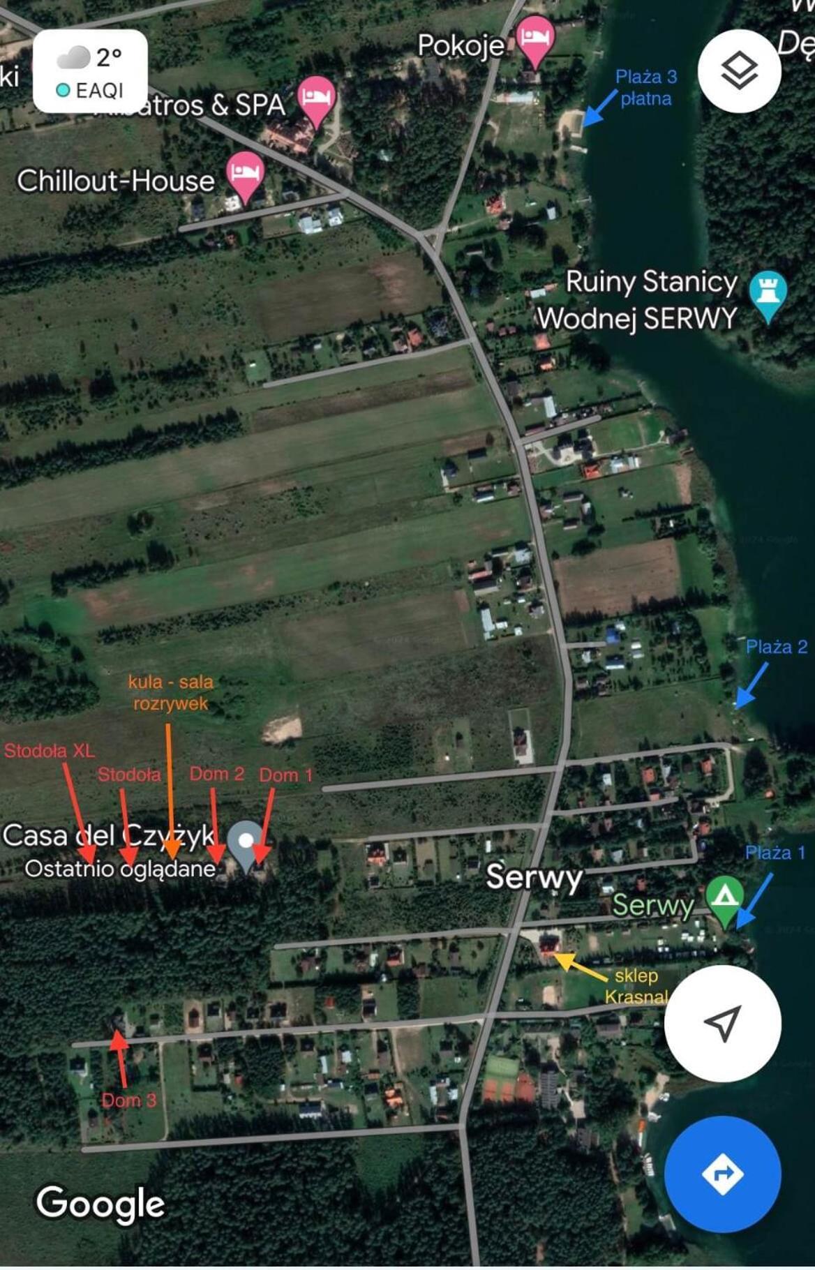 Caloroczne Domy Z Bala - Casa Del Czyzyk Serwy Екстериор снимка